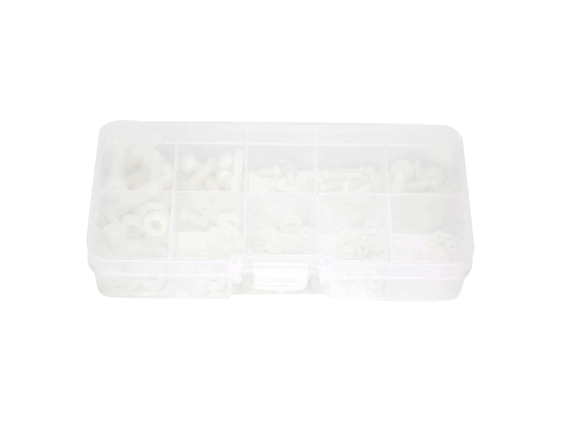 Kit De Parafusos De Nylon Com Arruelas Hexagonais M2-m5, 150 Peças, Isolamento, Suprimentos Industriais