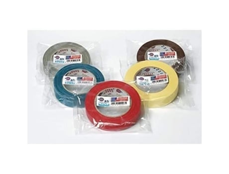 Fita Adesiva de Pano EUROCEL Tpa 200 19 Mm X 25 M Vermelha 016213200