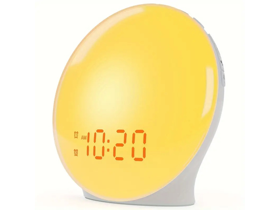 Lurelia Despertador Para Acordar Com O Nascer Do Sol Brilhante, Para Quem Tem Sono Pesado, Com Simulação Do Nascer Do Sol