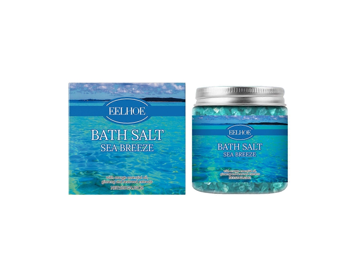 Banho De Sal Marinho Limpa E Suaviza Delicadamente A Pele, Hidrata E Refresca Sem Deixá-la Oleosa.
