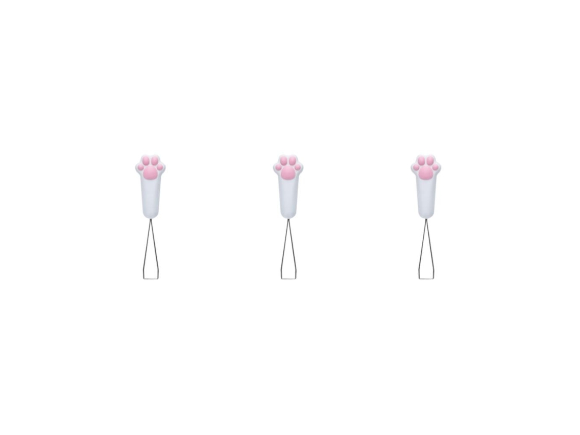 Lurelia Extrator De Keycaps Removedor Fofo Patas Gato Mecânicas Para Teclado Mecânico