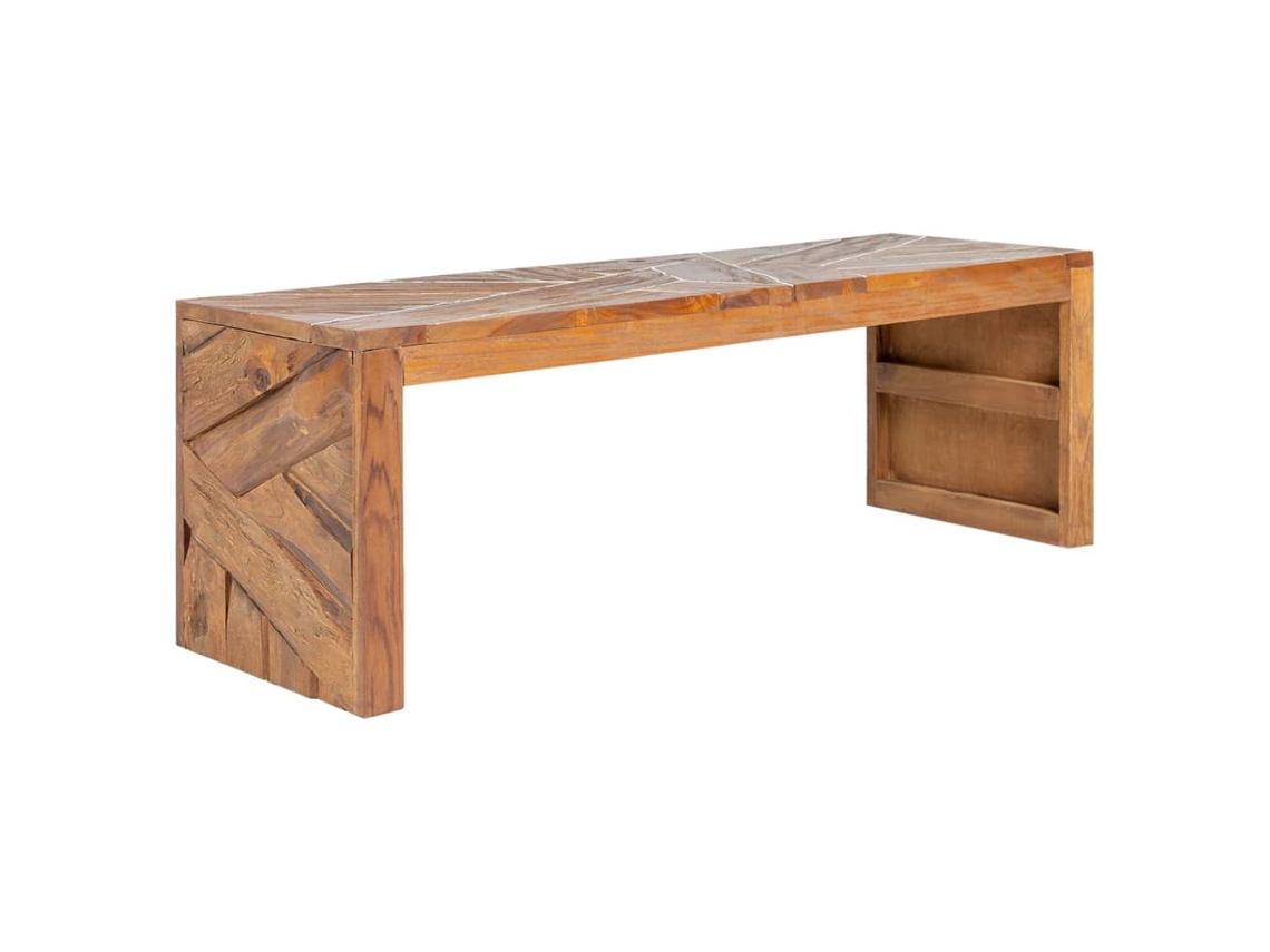Vidaxl Suporte De Tv 110x60x38 Cm Madeira De Teca Maciça