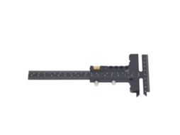 Ferramenta De Nivelamento Laxiscreed Régua T Para Carpinteiro, Medição 0-100mm, Até 210mm, Alinhamento Fácil