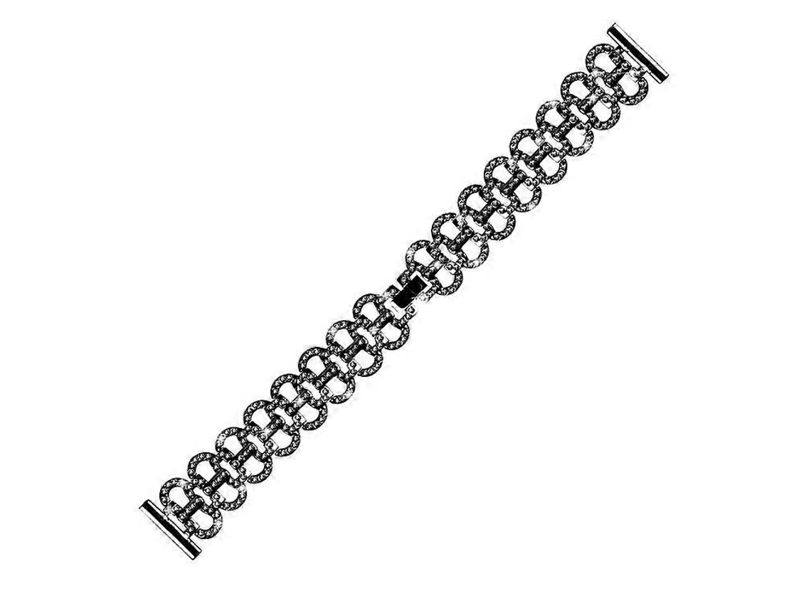 Pulseira De Relógio Em Liga Metálica, Compatível Com Garmin Vivoactive 3 / Vivoactive 3 Music, Com Strass, Decoração Em Formato De Cabaça Vledary