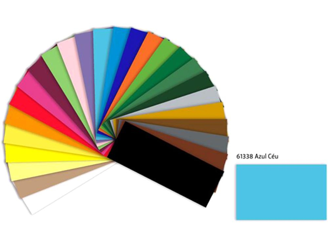 fir-61338 :CART.FOLIA 220 50X70 2530 AZUL CEU uni.min.venda:25 x FLS