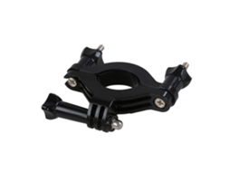 Versão Preta Compatível Com Suportes De Obturador De Rolo Para Gopro Hd Hero 2 E Hero 3+, Com Diâmetro De 3,5 Cm A 6,35 Cm.