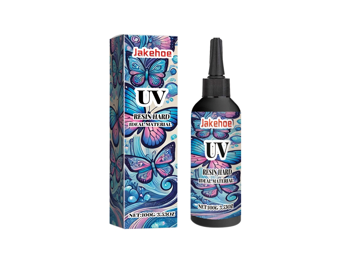 Cola Resina Uv para Artesanato e Decoração de Interiores LAXISCREED