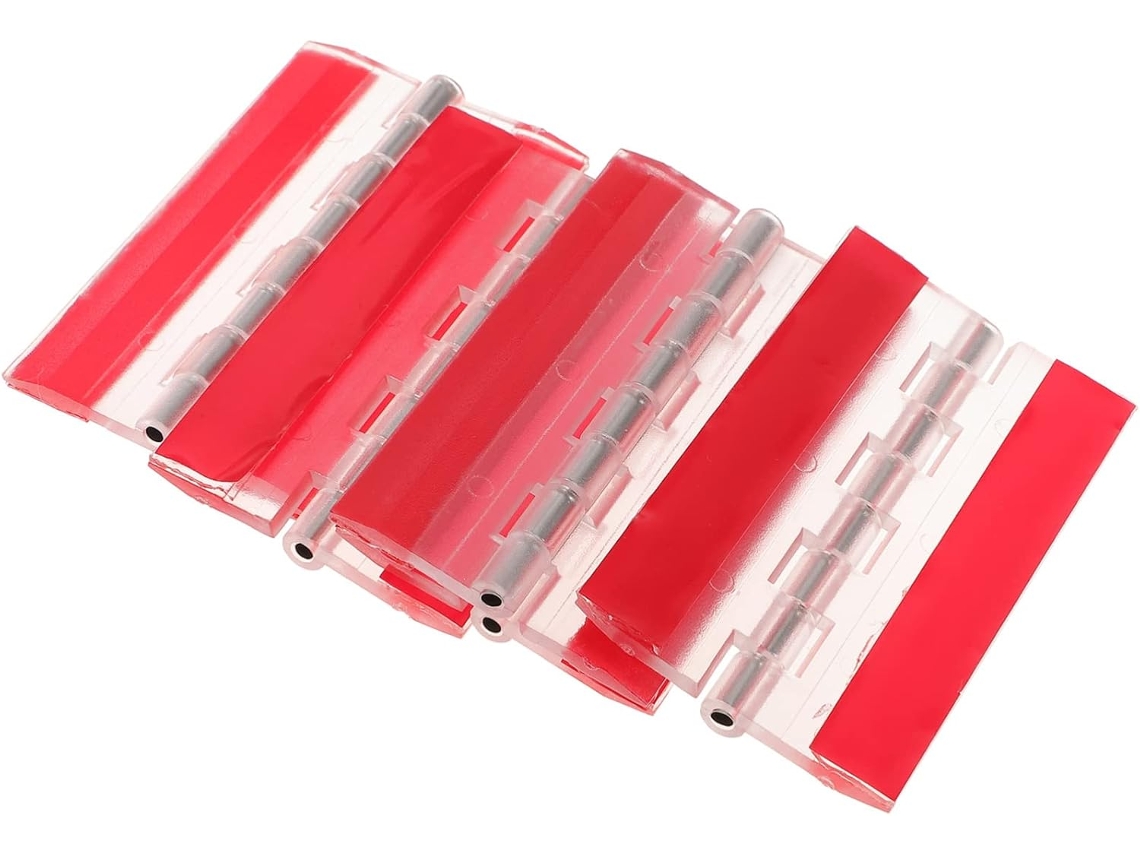 Dobradiças Autoadesivas Reforçadas Para Piano, 75x45mm, Caixas E