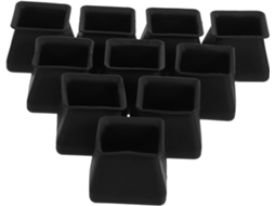 Protetores De Silicone Para Pés Cadeira Holibanna, Conjunto De 16 Peças Capas Antiderrapantes Resistentes, Tamanho