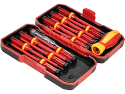 Set de Parafusos Isolados 1000V, 13 Peças, Ferramentas de Reparação