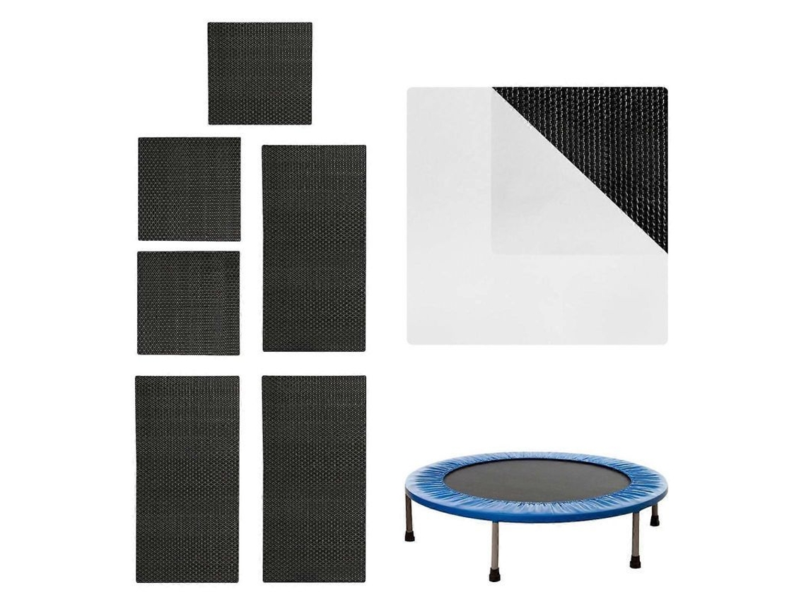 2026 kit de Reparación para Trampolín Con Parche Autoadhesivo para Reparar Agujeros Y Arañazos En La Lona de Salto.