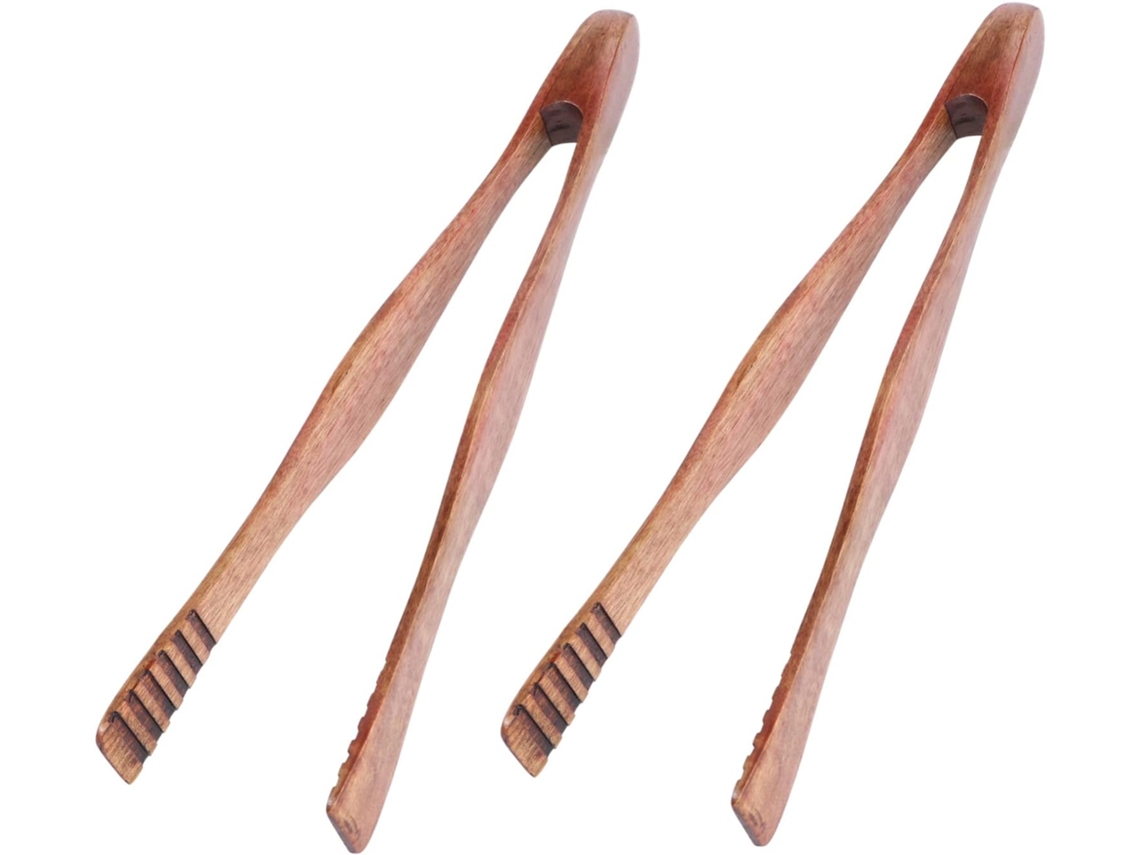 Conjunto De 2 Pinças Cozinha Aboofan, Seguras Para Servir Em Churrascos, Doces, Sobremesas, Buffets E Grelhados