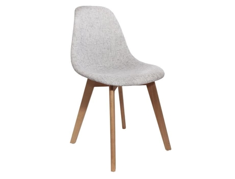 Cadeira THE CONCEPT FACTORY Flora Malha Robusta Cinza
