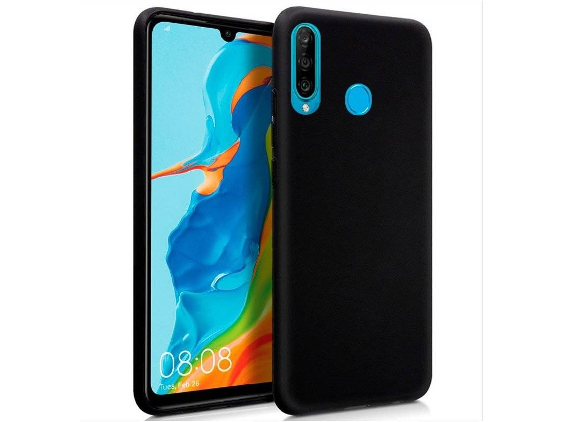 Capa Huawei P30 Lite COOL Silicone Preto