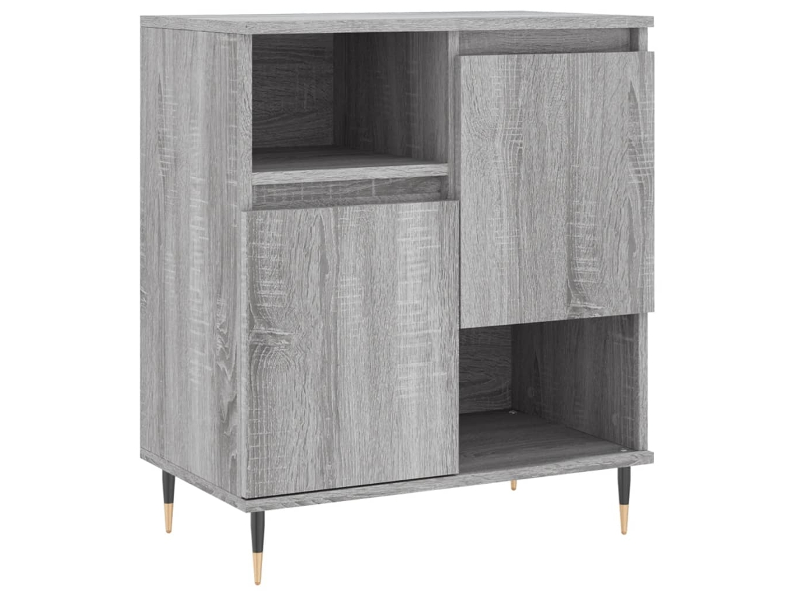 Sideboard, Sideboards Vidaxl Cinzeto Madeira Processada (n/a)