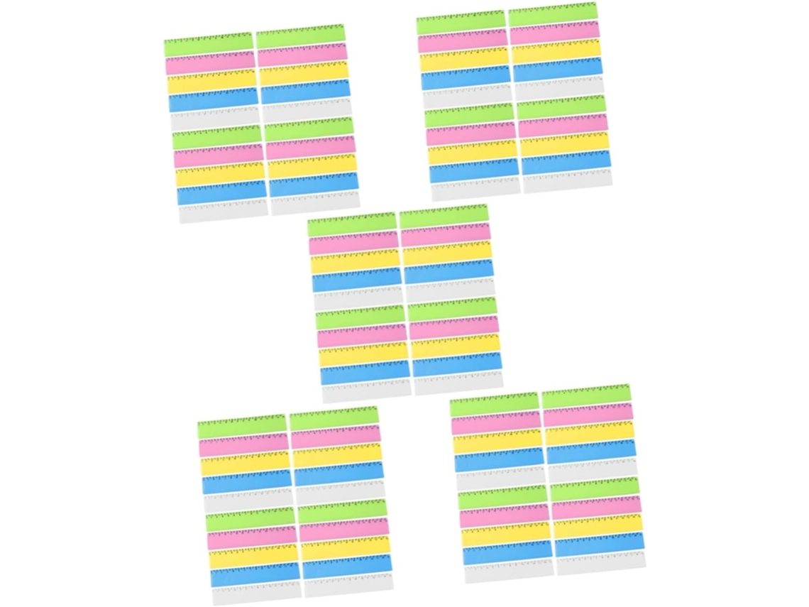 Régua De Plástico Angooily Série 5, Régua Para Estudantes E Material
