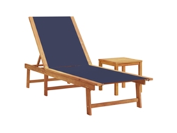 Sun Lounger, Sun Loungers Vidaxl Marrom Madeira De Acácia (n/a)