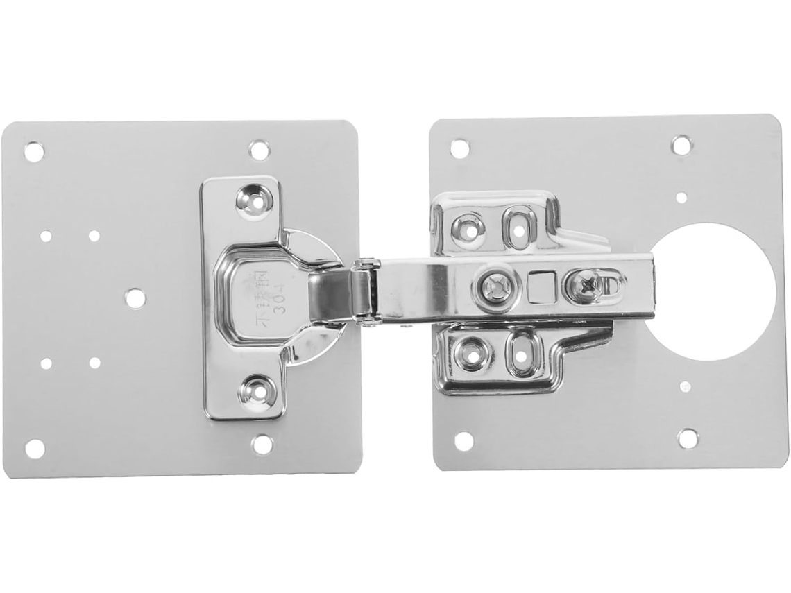 De Aço Para Armários Com Placa Reparo, Ocultas Portas Cozinha.
