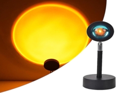 Luminária Noturna LED Lurelia, USB, Rotação 360°, RGB, para Quarto Modelo 3