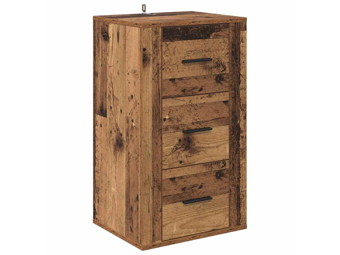Buffet MAISON EXCLUSIVE em Madeira Antiga (40x33x70 cm)