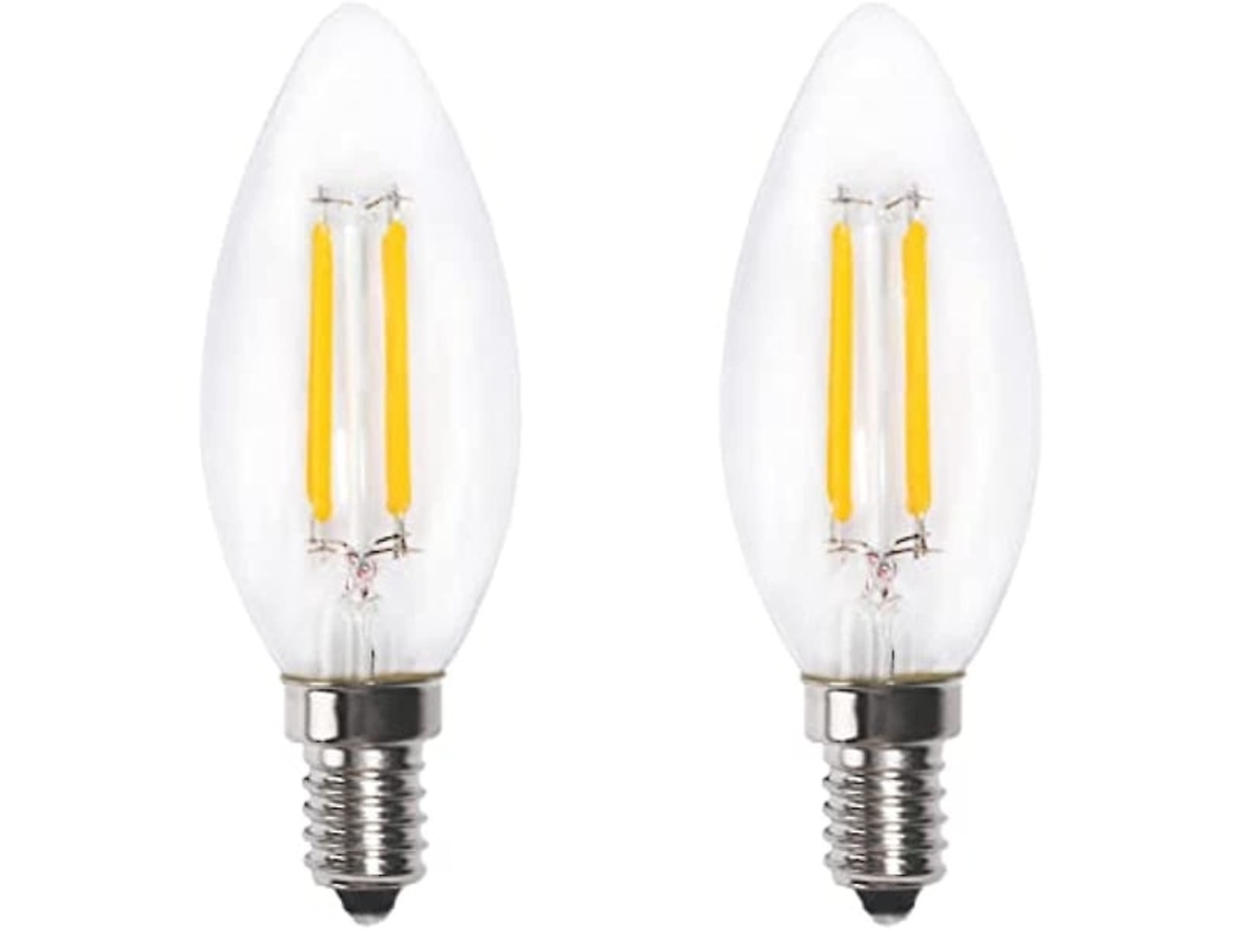 Soquete Para Lâmpada, 2 Unidades, Base E14, 4w, 2700k, 400lm, Para Instalação, Ajuste E Manutenção De Sistemas Elétricos