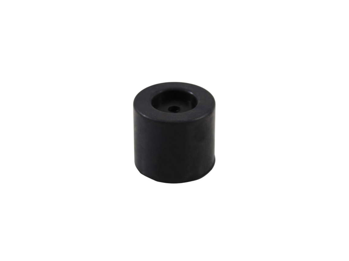 Batente de Borracha P/ Portão Ø¸38mm Preto