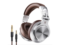 Fones de Ouvido Sem Fio ONEODIO A70 Bluetooth Brown .