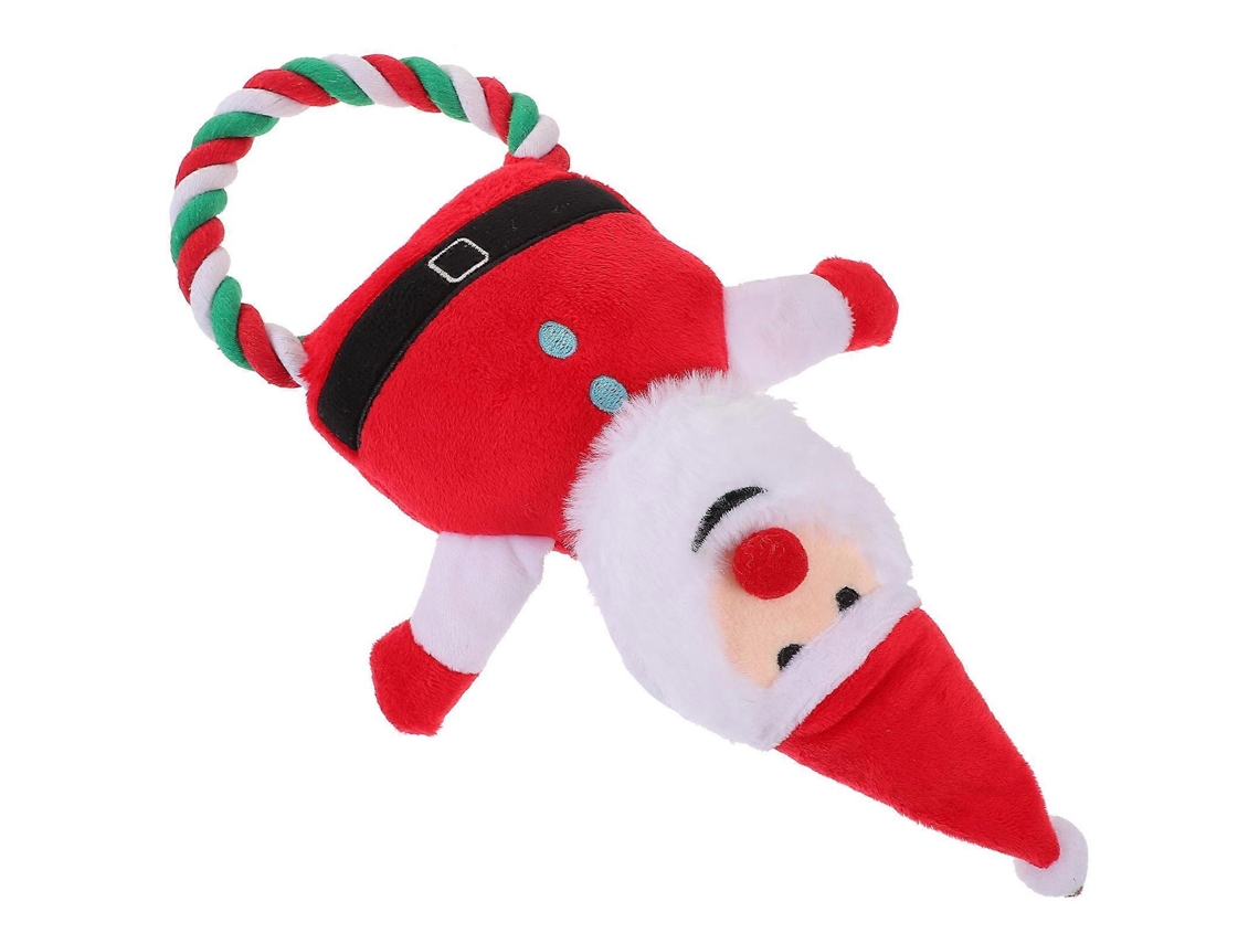 Brinquedo De Natal Para Cão Com Apito E Morder