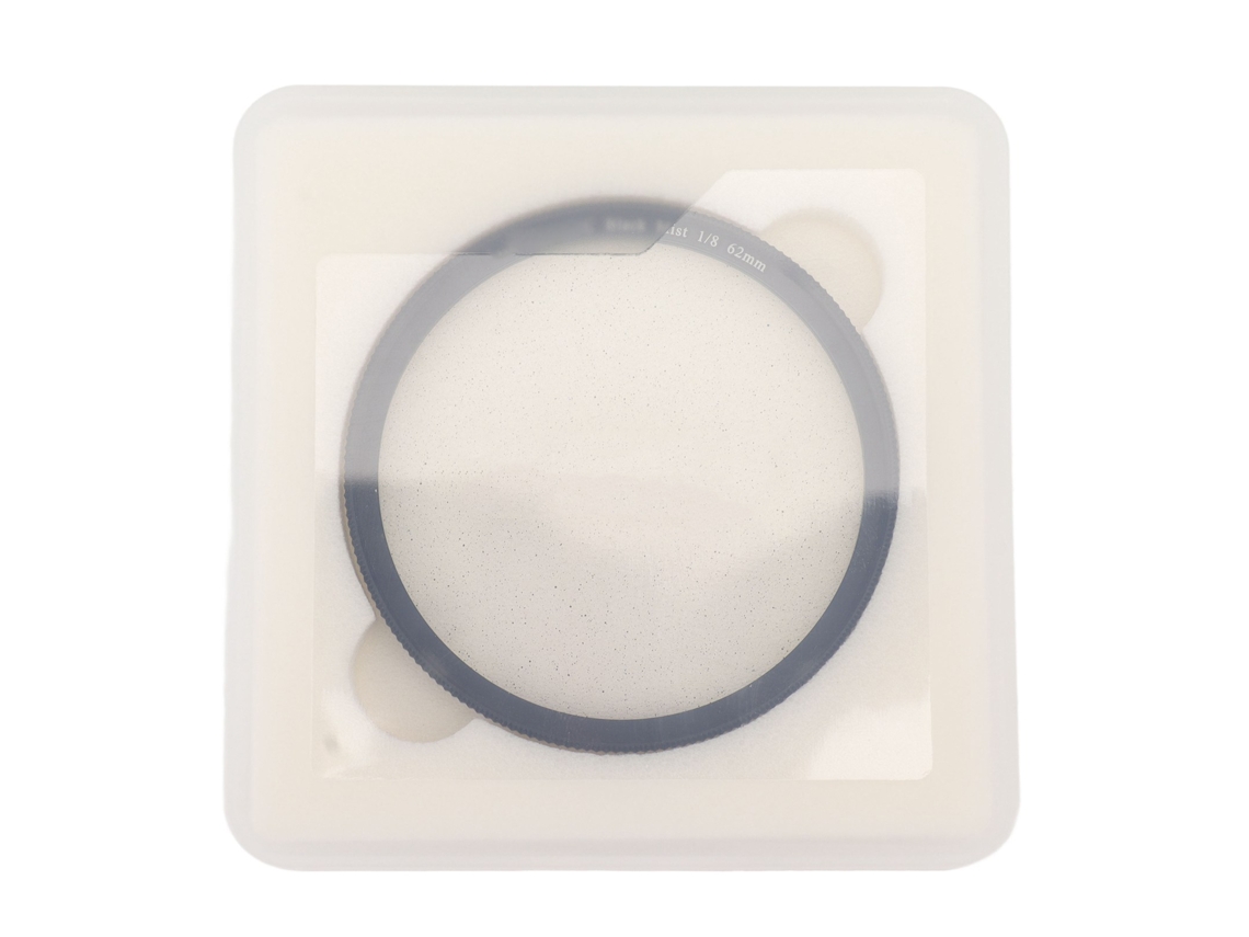 Lightdow 1/8 Camera Black Mist Filter Soft Focus Optical Glass Camera Filter Lens For Video Shooting 62mm LAXISCREED
