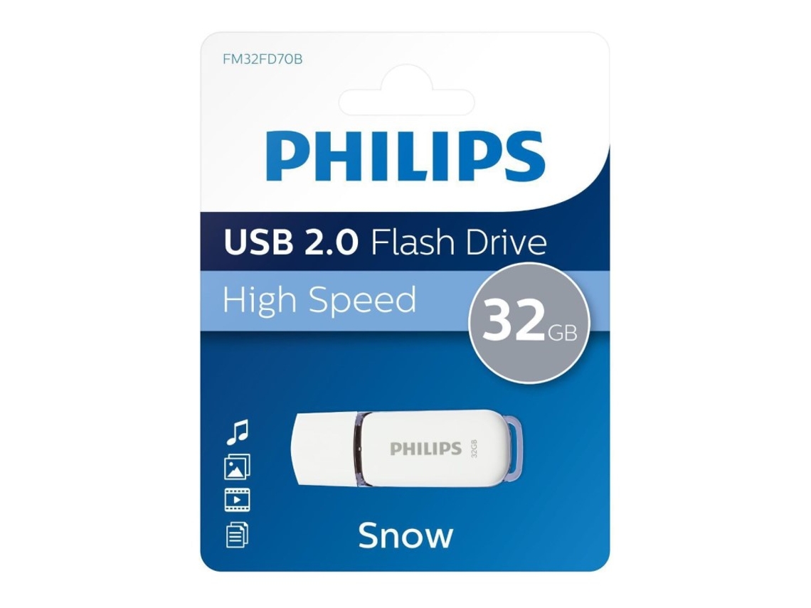 Caneta 32gb Usb 2.0 Philips
