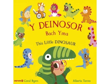 Livro Deinosor Bach Yma, Y This Little Dinosaur de Byers e Coral (Inglês)