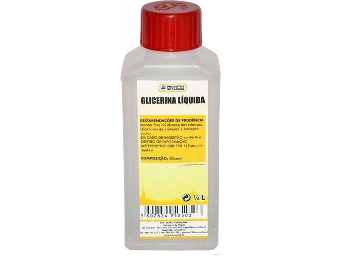Glicerina SODACASA Líquida (250ml)