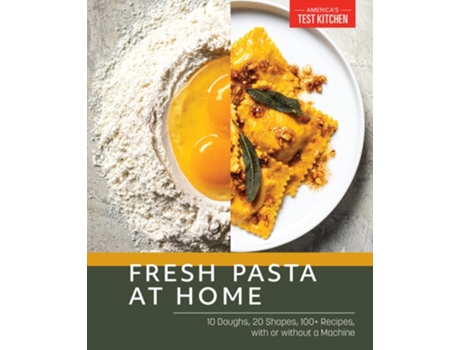 Livro Fresh Pasta at Home de America's Test Kitchen (Inglês)