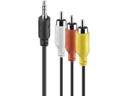 Cabo Vídeo MITSAI MVC 3259 (Outlet Caixa Aberta - M-M - RCA-3.5mm - 1.5 m)