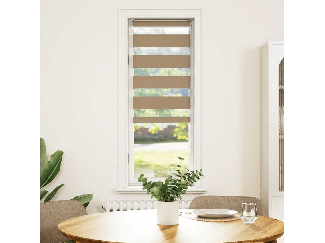 Maison Exclusive - Cortina De Zebra 40x100 Cm Largura Do Tecido 35,9 Cm Poliéster