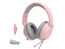 Fone de Ouvido para Jogos Ajazz Ax365 com Cancelamento de Ruído e Iluminação RGB EOOCOO
