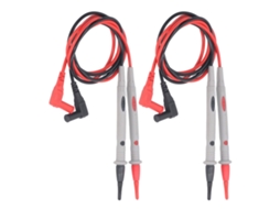 2 Conjuntos Cabos de Teste Multímetro Silicone Agulhas Douradas 1000v 10a Kit Universal