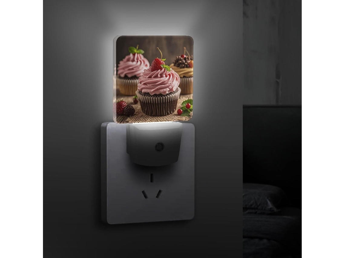 Luz Noturna Com Sensor Crepuscular Quarto, Banheiro, Cozinha, Escadas E Corredor