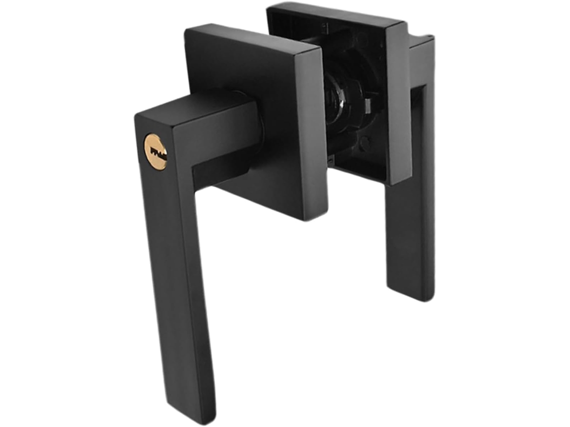 Lifkome 1-conjunto De Maçaneta Porta Para Quarto Com Trava Reforçada E Alavanca Privacidade Portas Internas Fácil