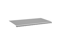 Topo de toldo VIDAXL Anthracite Poliéster (6x3 m)