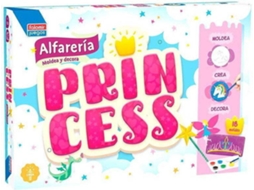 Kit de Cerâmica JUGUETES FALOMIR Cerâmica das Princesas (Idade Mínima: 8 - Espanhol)