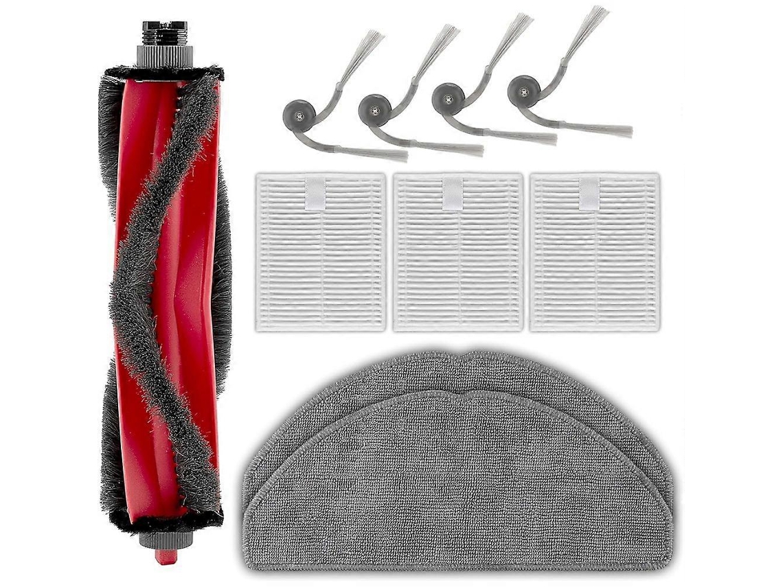 Replacement Parts For M5 Robot Vacuum Cleaner, Roller Brush, Side Brushes, Hepa Filters, Mop Pads