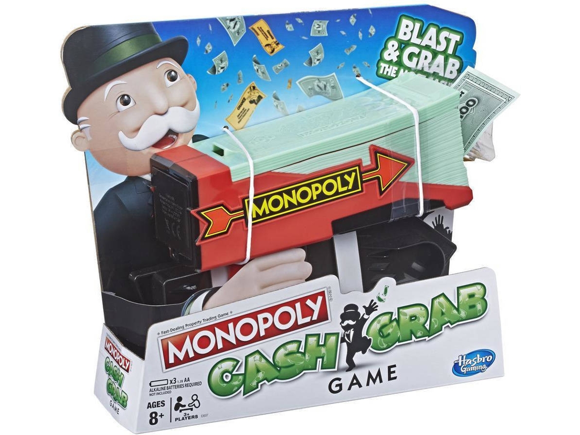 Jogo de Tabuleiro MONOPOLY Cash Grab
