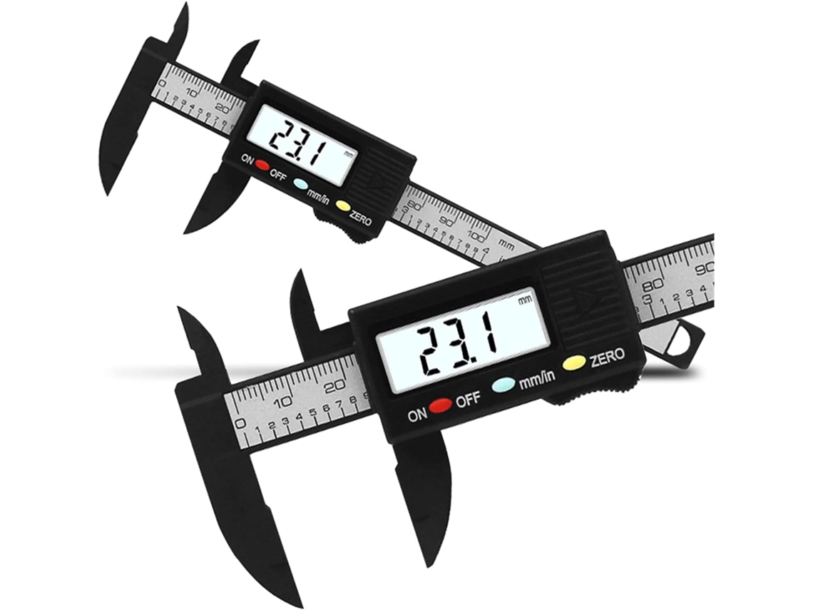 Paquímetro Digital, Vernier De 0 A 100 Mm, Ferramenta Medição Para