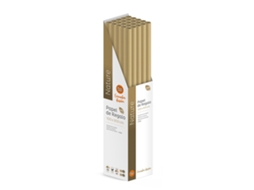 Pacote 25 Rolos Papel Kraft Marrom Verde 3m X 1m Ecológico - Fp Party Paper