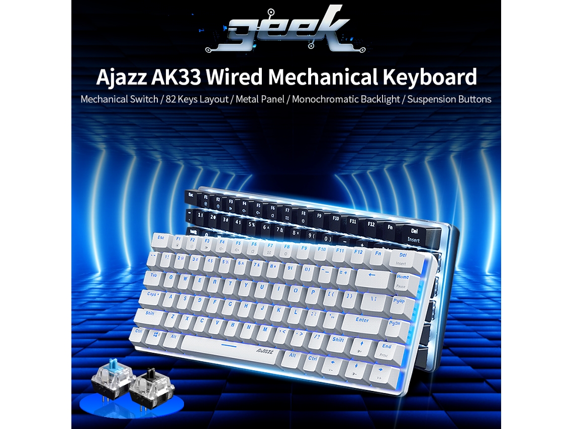 Teclado Mecânico LAXISCREED 82 Teclas Usb