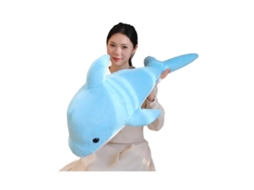 Pelúcia de Golfinho Série Oceano Brinquedo de Pelúcia para Máquina de Garra e Feira Azul CHABERLU