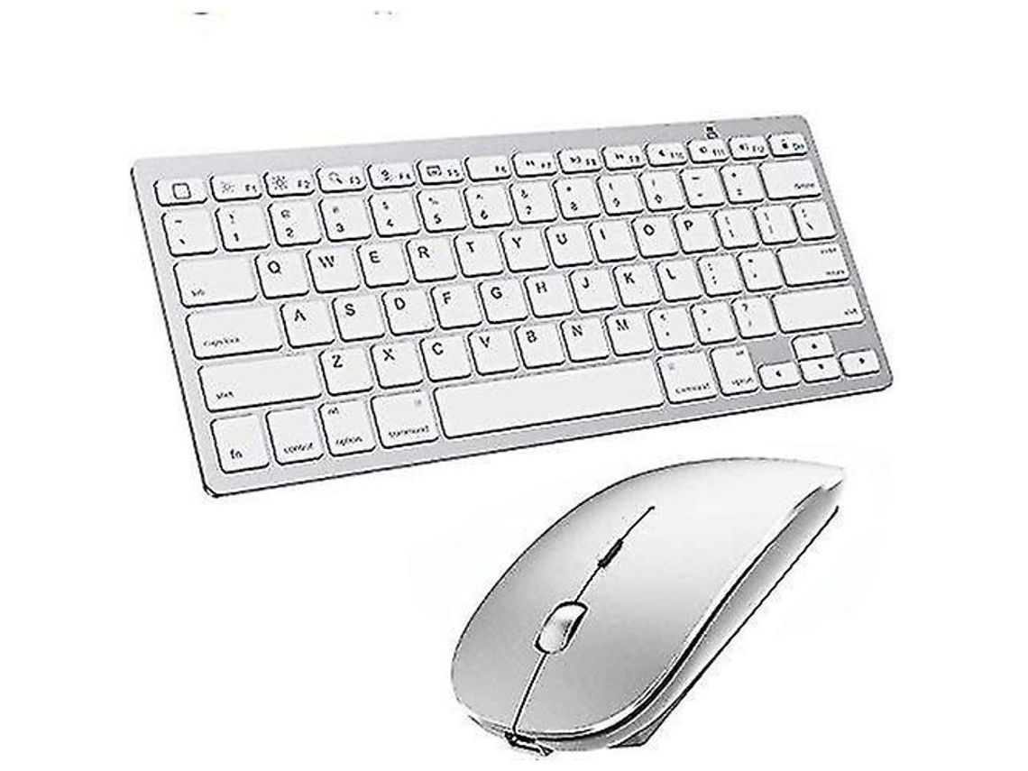 Fasst Combo teclado e mouse Bluetooth sem fio, compatível com iPad Pro/iPad Air, com bateria recarregável