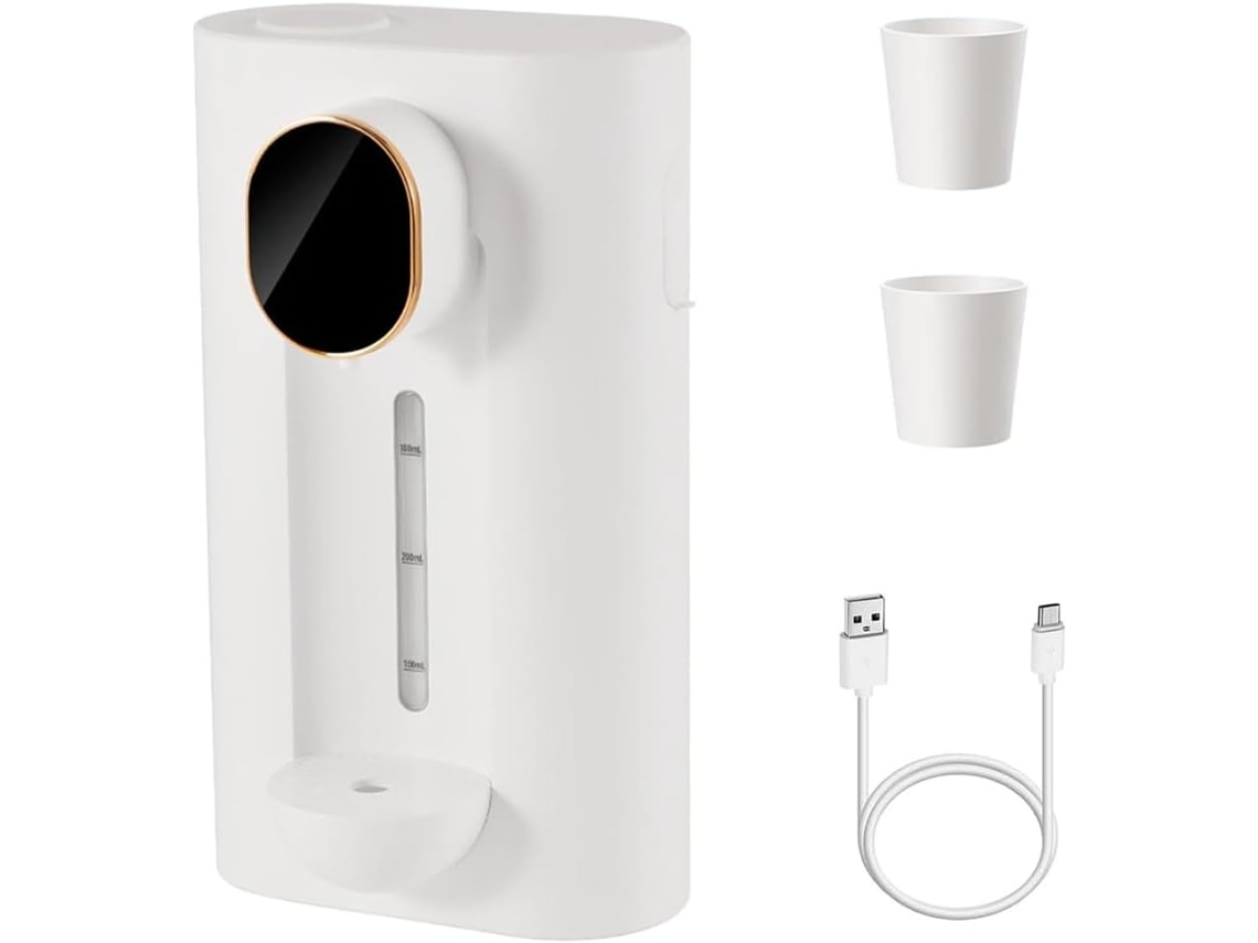 Dispensador Automático De Banheiro De 532 Ml , Dispensador Inteligente De Parede Com 2 Copos Gokoco (18 Oz)