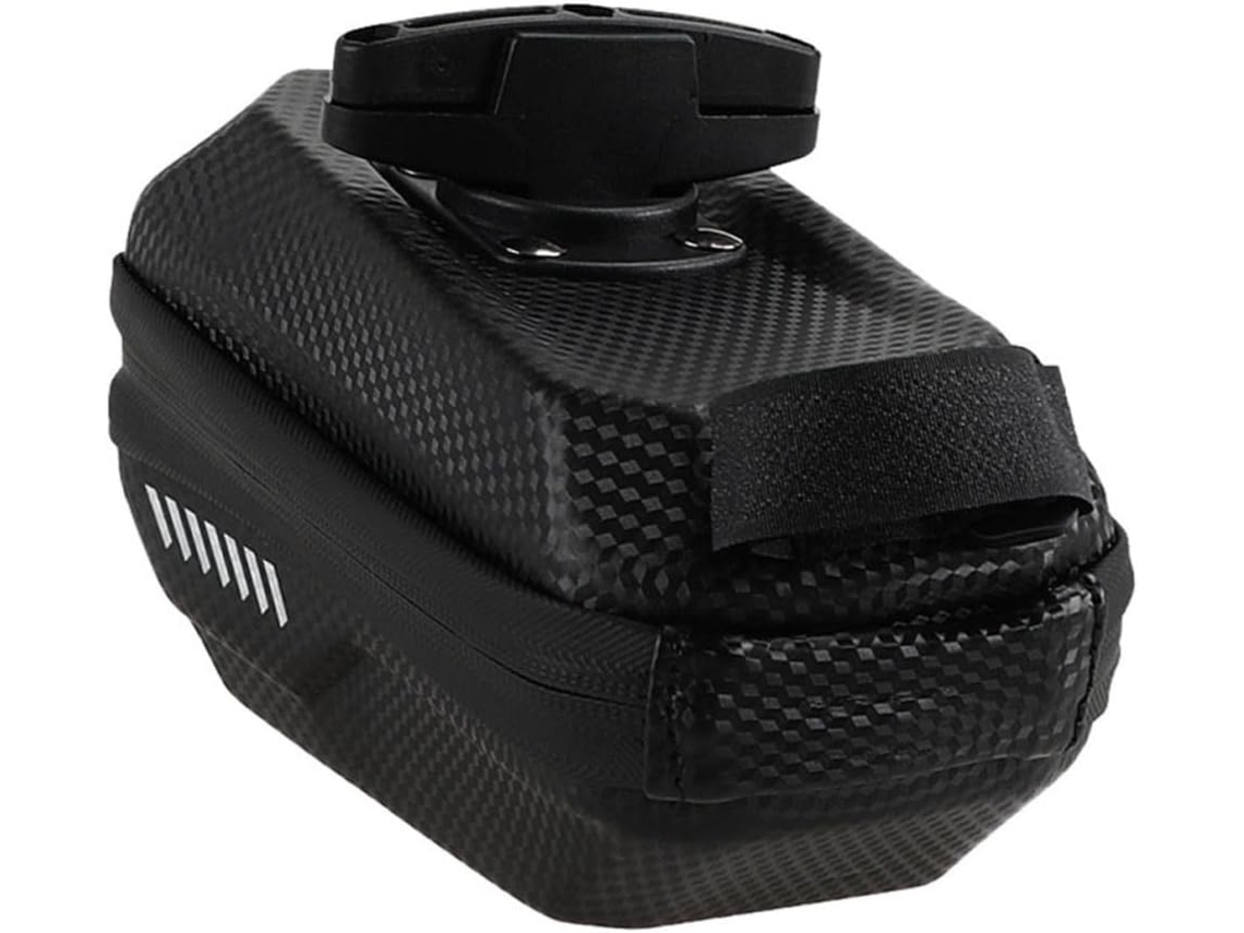 Bolsa De Selim Preta Para Bicicleta, Resistente Ao Desgaste E À Pressão
